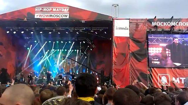 Каста - Все смешалось [HIP-HOP MAYDAY] #WOWMOSCOW
