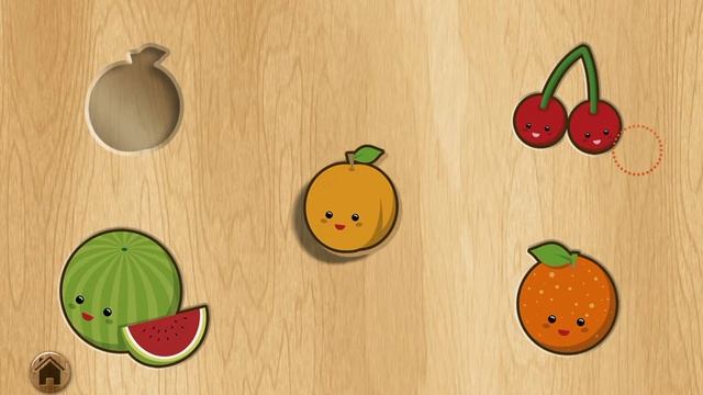 Для малышей учим фрукты цвета For kids we teach the fruit of color смотреть онлайн