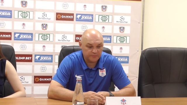 «CКА» — «Машук-КМВ»: Послематчевая пресс-конференция Геннадия Степушкина