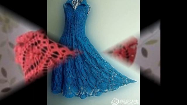 Платье Ананасами Крючком 2020 / Dress With Pineapple Crochet / Kleid Ananas Haken