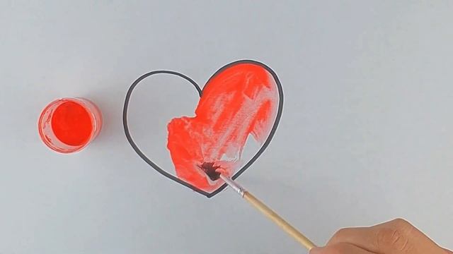 Рисуем сердечко для детей/Drawing a heart for children/Bolalar uchun yurak смотреть онлайн