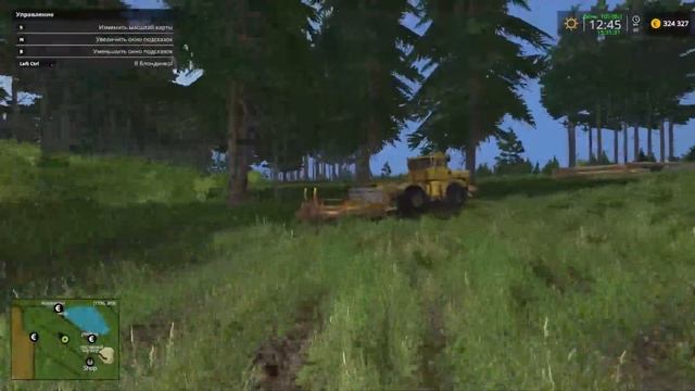 Farming Simulator 15 ЯНОВА ДОЛИНА ХАРДКОР | САЖАЕМ ЛЕС смотреть онлайн