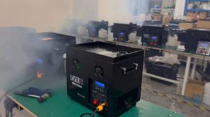 Имитация крио эффекта -вертикальная дым машина