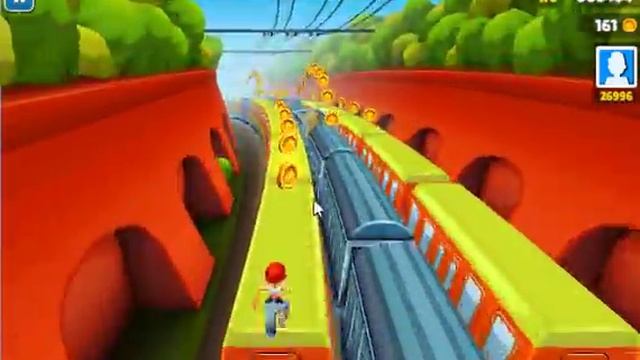 subway surf #1 баг игры