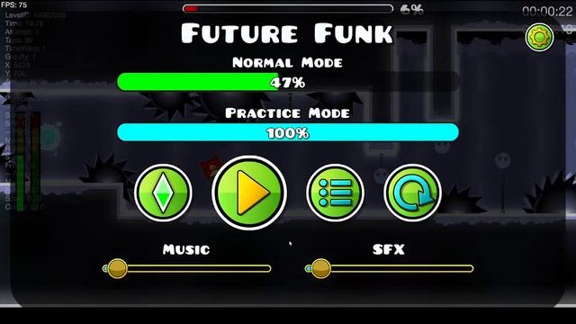 FUTURE FUNK ПЕРВЫЙ ХАРД ДЕМОН | СТРИМ GD