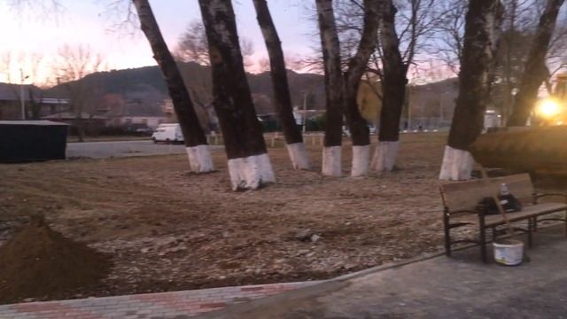 Архипо-Осиповка в декабре/Новая площадка у центрального моста смотреть онлайн