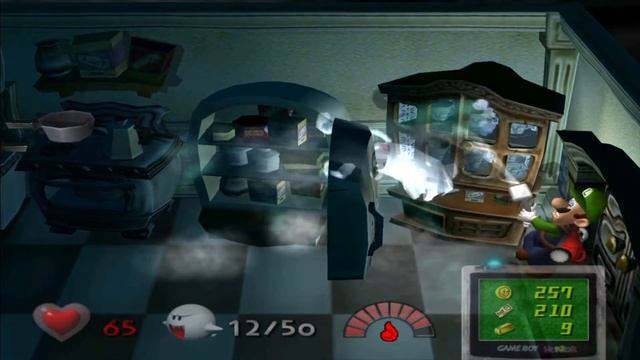 Luigi's Mansion 1 прохождение - серия 3 прошли вторую арию