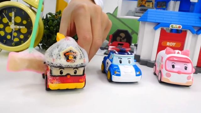 Робокар и Детский садик - Все серии подряд - Сборник видео для детей с игрушками смотреть онлайн