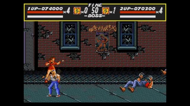 Streets of rage (SMD) #1 - ОДНОГО ЧУВАКА КОРМИМ смотреть онлайн