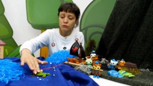 Видео про игрушки из мультика Октонавты для детей. Детский сад - Веселая Рыбалка!