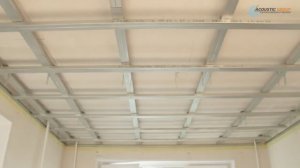 Звукоизоляция потолка. Монтаж звукоизолирующего подвесного потолка