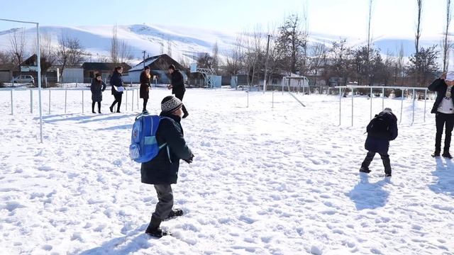 Ностальгируем по игре в снежки
