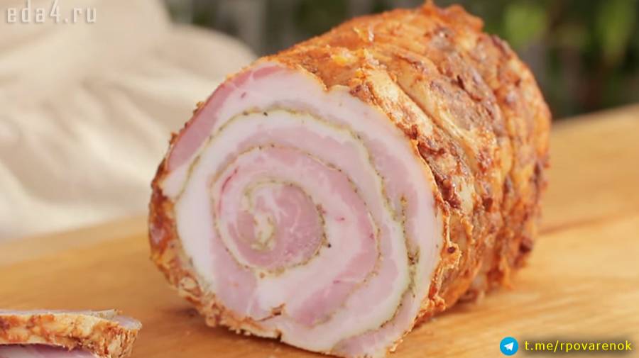 СОЧНАЯ ДОМАШНЯЯ ВЕТЧИНА. Настолько вкусная, что я делаю две порции. Нет ничего проще! смотреть онлайн