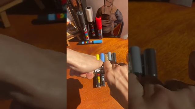Маркеры-uni POSCA #мои покупки смотреть онлайн