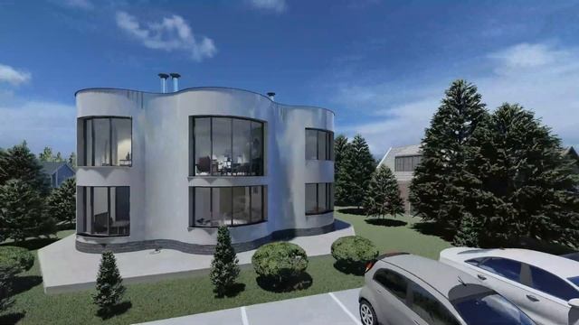 Двухэтажный дом ЛОТОС