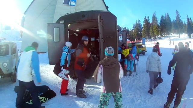 Зимовий відпочинок в Карпатах (Буковель, Драгобрат, Говерла) смотреть онлайн