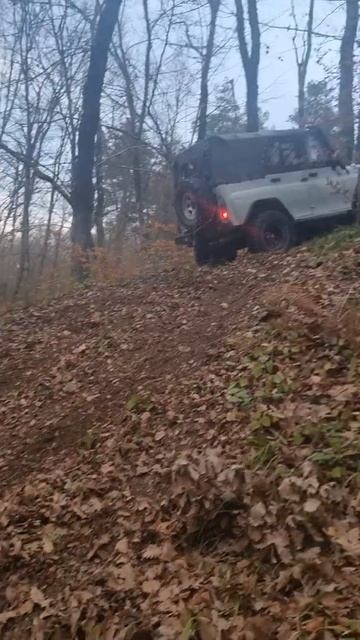 Уаз Лезит В Горку.