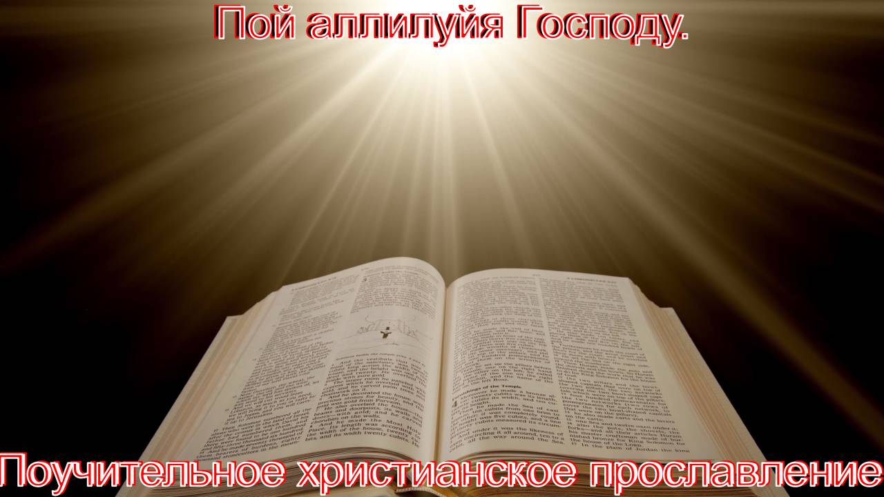 Пой аллилуйя Господу.(Анна-Катерина Модестова.)Христианские песни. смотреть онлайн