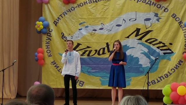 Не тополю високую, дуэт Мещеринов Кирилл Швец Анна, руководитель Швец Лариса