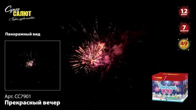 СС7901 Прекрасный вечер ФЕЙЕРВЕРК КАЛИБР 1,2 ЗАЛПОВ 49 смотреть онлайн