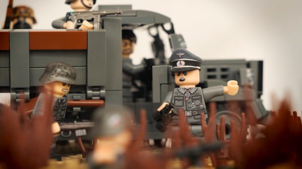 Lego WW2 "Атака"
