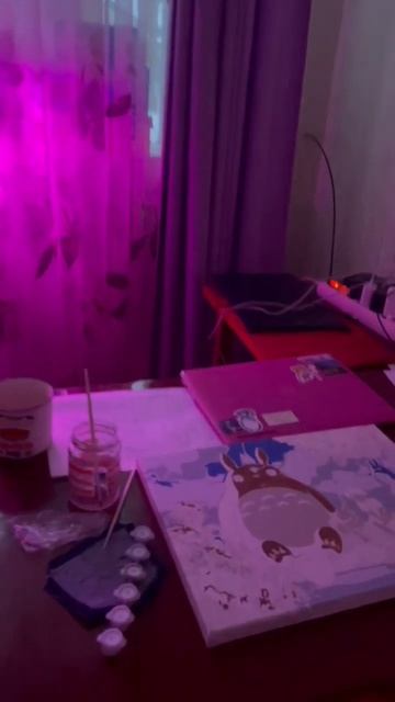 Моя первая картина по номерам 🥰 / #аниме #картинапономерам #рисунок #краски #наслаждение #art смотреть онлайн