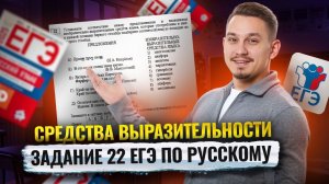 Задание 22 на ЕГЭ по русскому языку: Средства выразительности | Умскул