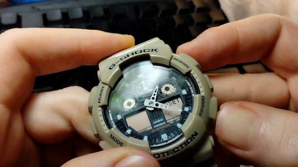 Как настроить время в Casio G-Shock