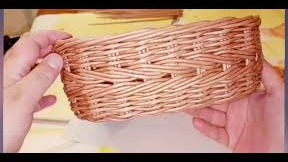 коса на корзине, веревочка из трёх прямая и обратная