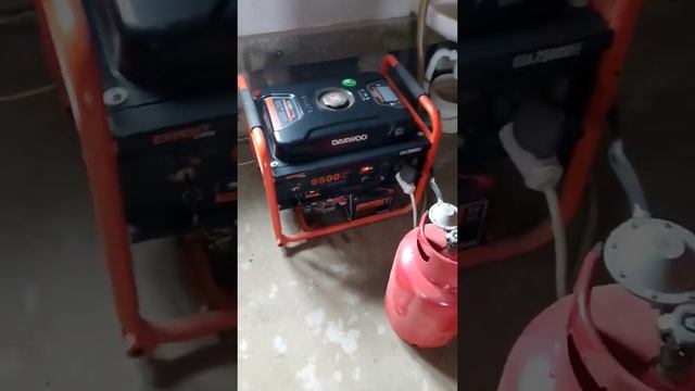 Генератор бензиновый (газовый) DAEWOO GDA 7500 DFE смотреть онлайн