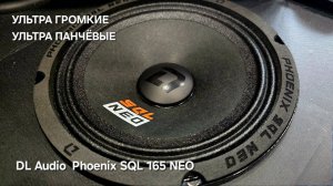 Громкие SQL динамики Phoenix 165 NEO от DL Audio