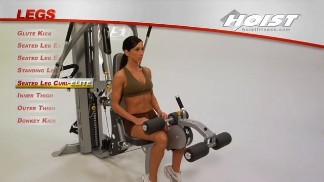 Силовой комплекс для дома HOIST HV-4-ELITE - Упражнения на нижнюю часть тела смотреть онлайн