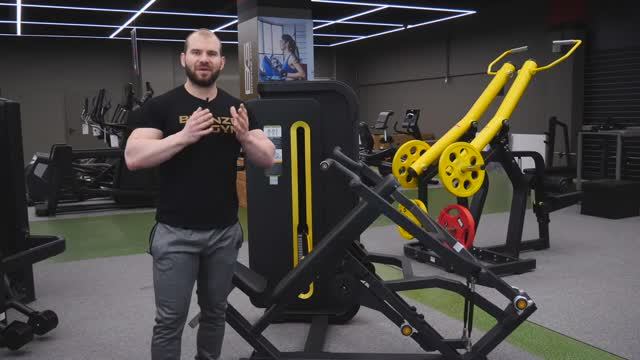 BRONZE GYM BW-3006 Жим от плеч — Обзор силового тренажера