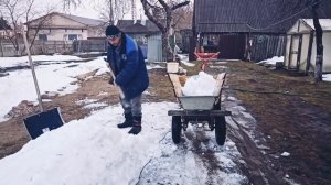 мини думпер с мотоблока