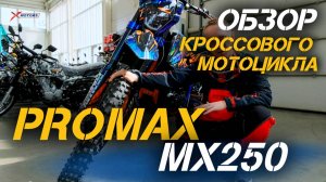 Покоряем офф-роуд: полный обзор кроссового мотоцикла PROMAX MX250 от мотоцентра X-MOTORS