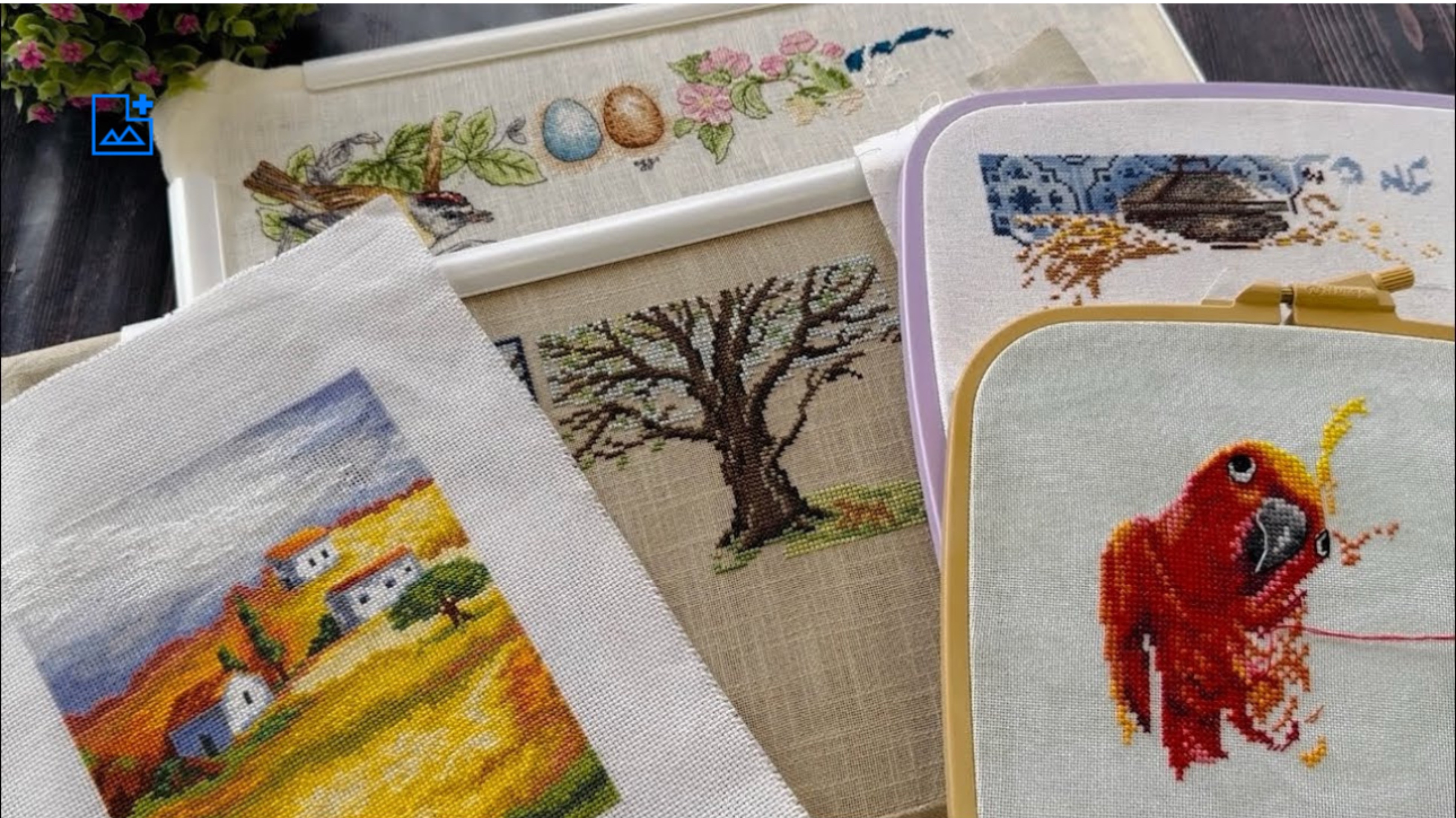 Вышивка крестом/“Солнечная Тоскана”от Рто/Старт “Буфет” от ЗР/Процессы 2024 год смотреть онлайн