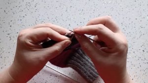 Как определить ВЫСОТУ ПЯТКИ при вязании носка I ВЯЖЕМ ?