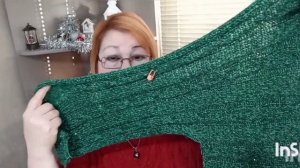 Вязальный влог. Поперечное вязание, джемпер размером 5