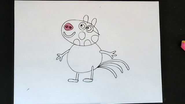 Как нарисовать Пони Педро из Свинки Пеппы смотреть онлайн