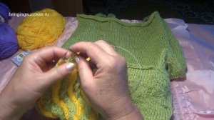 Как связать детский комбинезон (вязание спицами) 3