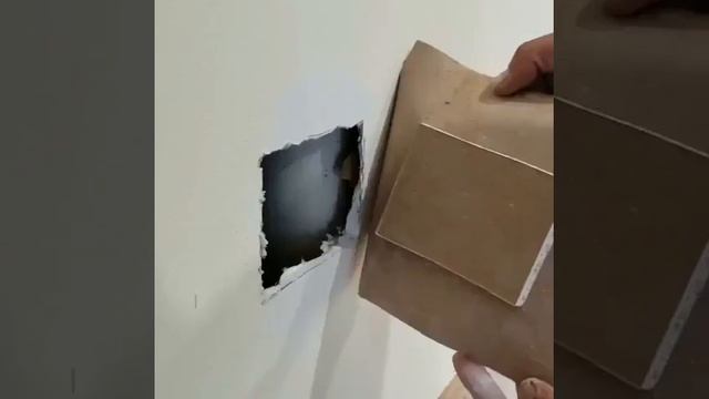 Как заделать дырку в стене смотреть онлайн