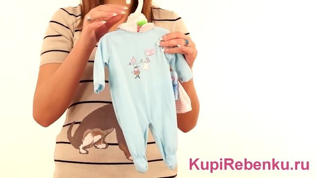 Baby Annabelle Ползунки с чепчиком 789 056, голубые смотреть онлайн