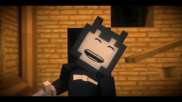 BUILD OUR MACHINE НА РУССКОМ Bendy Minecraft Animation COVER  panheadbendy