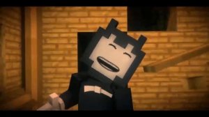 «BUILD OUR MACHINE» НА РУССКОМ| Bendy Minecraft Animation (COVER ) #panheadbendy
