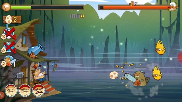 Испытываю мультиплеер в игре Swamp Attack смотреть онлайн