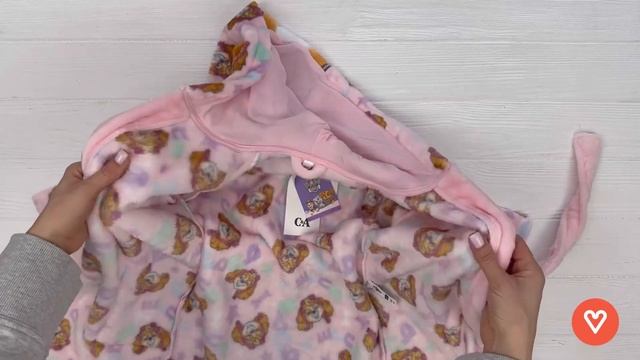 Плюшевий халат з капюшоном для дитини "Paw Patrol" від C&A смотреть онлайн