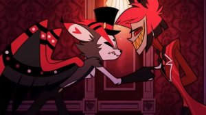 Момент с Аластором и Хаском (Русская озвучка)