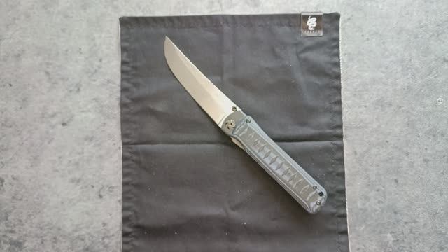 Складной нож Whisper M390 StoneWash, на подшипнике от Kizlyar Supreme Обзор