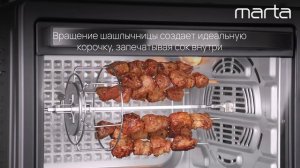 Обзор дополнительной комплектации духового шкафа MARTA MT-EO4432A