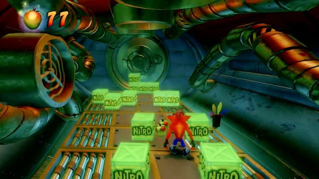Crash Bandicoot 2 The eel deal Give green gem and gem / зелёный и обычный кристалл смотреть онлайн